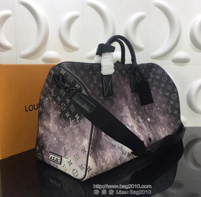 路易威登LV 頂級原單 M44166 2019春夏季前預展系列單品 Keepall Bandouliere 50旅行袋 可手提肩背  YDH2497